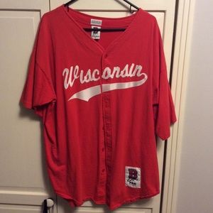Wisconsin Badgers Men’s Script Jersey XL